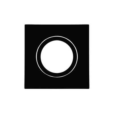 EUROPOLE LED'UP UNIVERSAL RING SQUARE BLACK