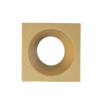 EUROPOLE LED'UP UNIVERSAL ESTHET ASYM RING SQUARE GOLD