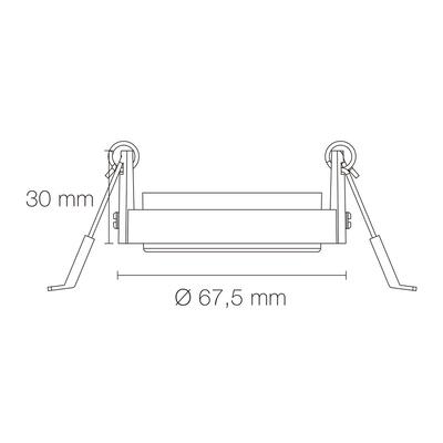EUROPOLE LED'UP UNIVERSAL CONNECT ALU