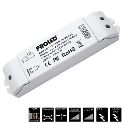 ANALOG 1-10V PWM DIMMER 1x 12A 2G