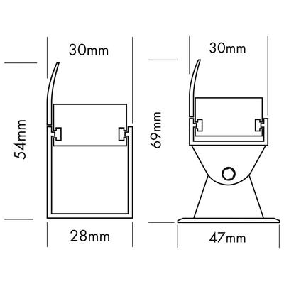 REFLEKTOR BAR ULTRASLIM 100,5cm