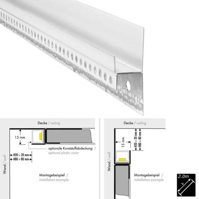 COVE LIGHTING PROFILE H20 2m