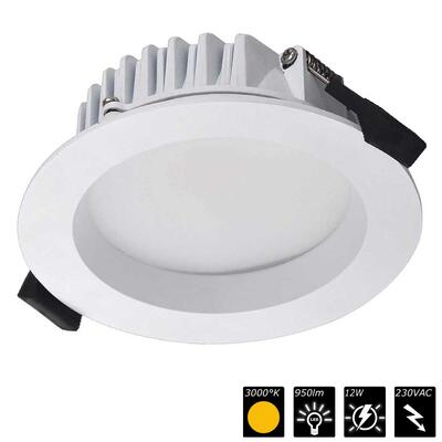 DOWNLIGHT COB CREATOS, IP54, 230VAC, diffus, weiss, WW