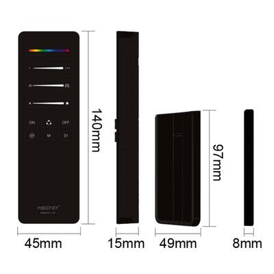 RF-2.4GHz HAND SPI-SENDER - 1 ZONE, schwarz