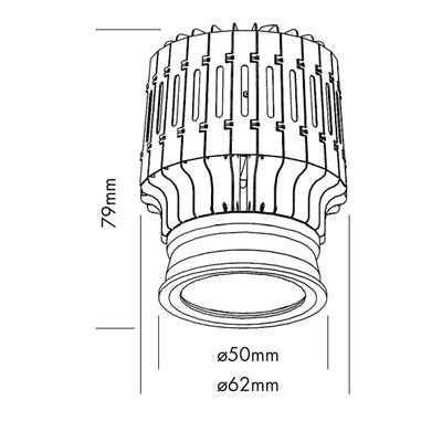 DOWNLIGHT MODULE 16 COB 60°, NW