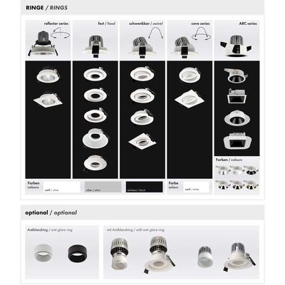 DOWNLIGHT MODULE 16 LECO 36°, WW