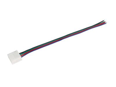 EASY CONNECT FLEX STRIP IP53 RGB 10mm auf offenes Kabelende