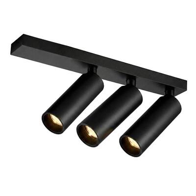 ELIVA - 3 LINEAR GU10, ohne Lampe, schwarz