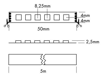 FLEX STRIP 3535 RGB 5m