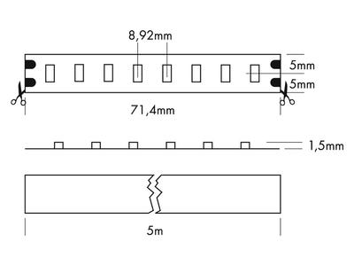 FLEX STRIP 5630 HE+ MONO SWW 5m