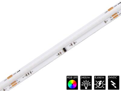 FLEX STRIP COB DIGITAL RGB - 840LED - P10 - 24V, 5m