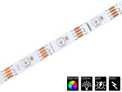 FLEX STRIP DIGITAL RGB 30 SEG - P30 - 5V, 5m