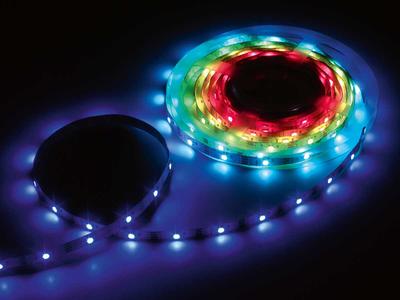 FLEX STRIP DIGITAL RGB 30 SEG - P30 - 5V, 5m