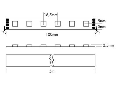 FLEX STRIP HD RGB 5m