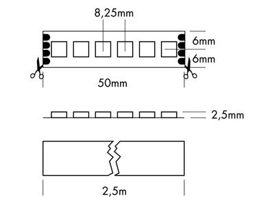 FLEX STRIP RGB HD+ 2,5m