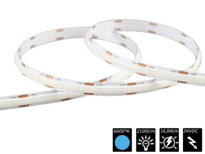 FLEX STRIP HP-COB 320 MONO CW 5m