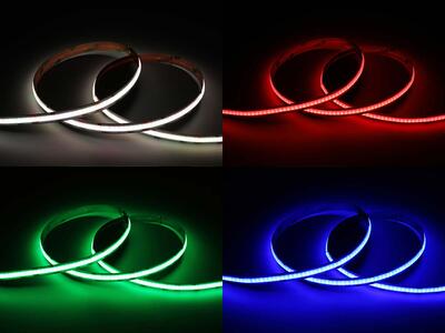 FLEX STRIP HP-COB RGB 50mm - 24V, 15W, 5m