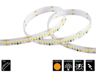 FLEX STRIP HPL-1200 MONO 20W SWW 7m