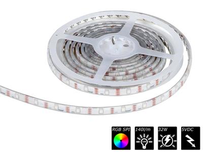 FLEX STRIP IP65 DIGITAL RGB 30 SEG - P30 - 5V, 5m