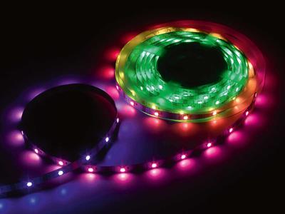 FLEX STRIP IP65 DIGITAL RGB 30 SEG - P30 - 5V, 5m