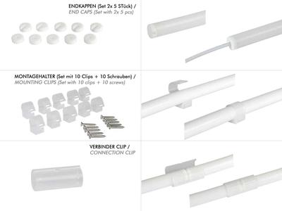 FLEX STRIP IP54 OPAL 360 2G WW 5m