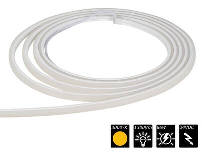 FLEX STRIP IP54 OPAL HAMBURG 2G WW 5m