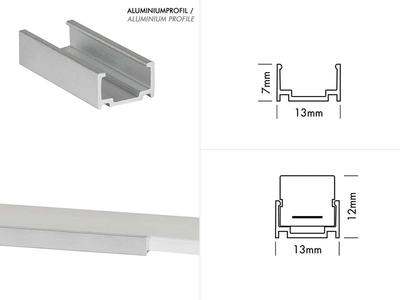 FLEX STRIP IP54 OPAL HAMBURG 2G NW 5m