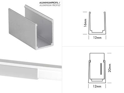 FLEX STRIP IP 54 OPAL DIGITAL RGB - 10 SEG - P10 - 24V, 5m