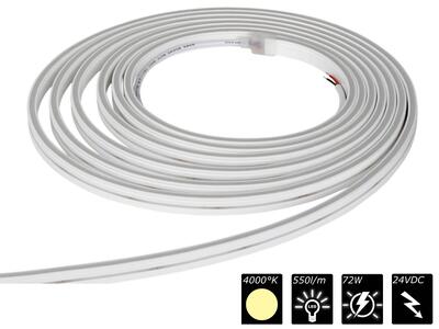 FLEX STRIP IP54 OPAL MILAN 2G NW 5m