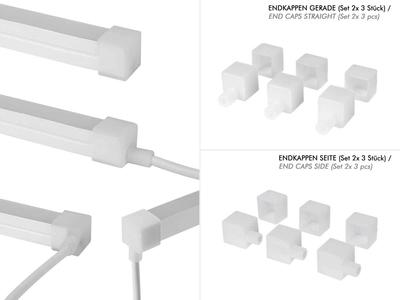 FLEX STRIP IP54 OPAL SIDE VIEW UWW 5m 