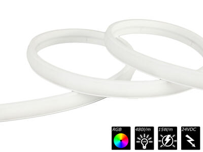 FLEX STRIP OPAL TOP RGB 12, IP67, 5m