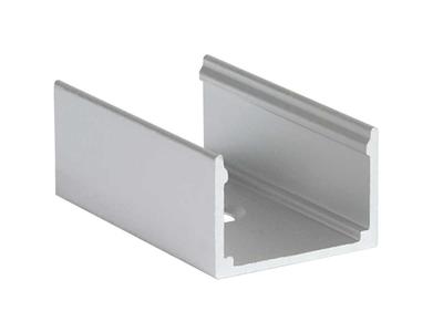 ALU PROFIL für FLEXSTRIP OPAL SIDE VIEW 2m