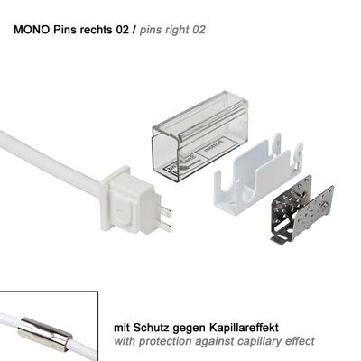 ANSCHLUSSKABEL rechts 02 IP67 auf offenes Kabelende FLAT MONO