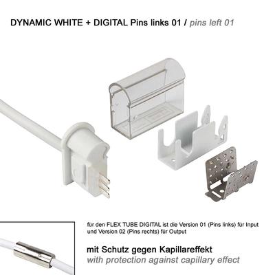 ANSCHLUSSKABEL links 01 IP67 auf offenes Kabelende PRO DYNAMIC WHITE