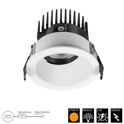 DOWNLIGHT FLEXIO SWIVEL, weiss > weiss, 50°, SWW