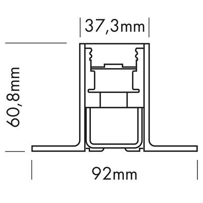 PROLED FLEXWAY PROFILE, 500mm