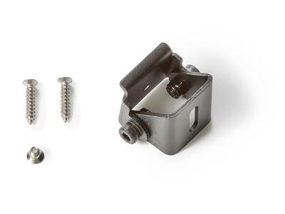 SWIVEL HOLDER for FLEX STRIP WALL, black