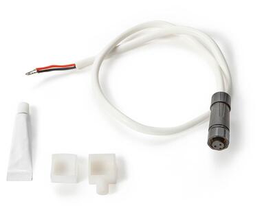 CONNECTION CABLE SET for FLEX STRIP WALL, female, white