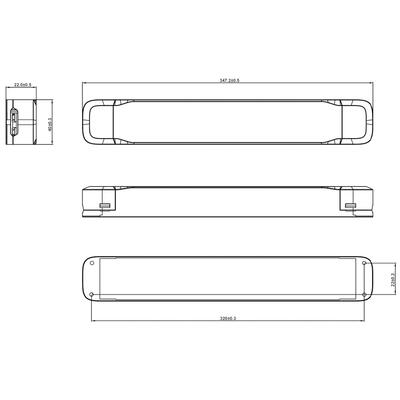 LINEAR SCHALTNETZTEIL dimmbar DALI-II DT6 / PUSH-DIM 100 Watt