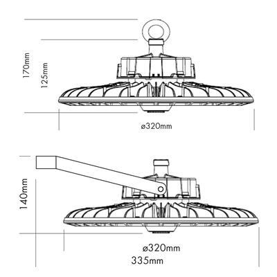 MONTAGEHALTER für HIGH BAY ULTRA DISC