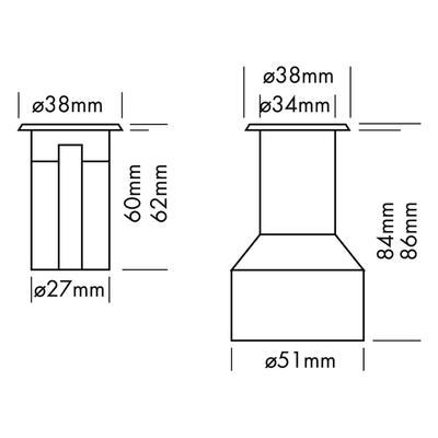 INGROUND DOT SLIM R MONO WW