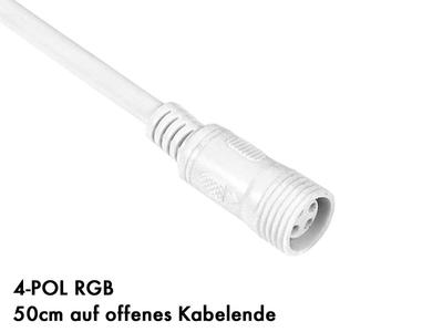 KABEL 4-POL 50cm 1x weiblich / auf offenes Kabelende