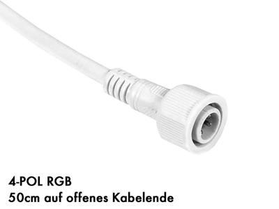 KABEL 4-POL 50cm 1x männlich / auf offenes Kabelende