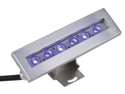 IP68 WALLWASHER 6x 2 Watt TRILED RGB (*CC)