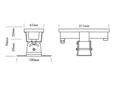 IP68 WALLWASHER 6x 2 Watt TRILED RGB (*CC)