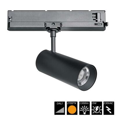 TRACKLIGHT JAY 55 15W DALI 32° (20°, 40°, 55°), schwarz, SWW