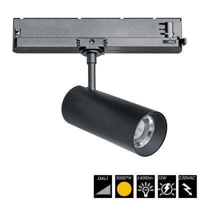 TRACKLIGHT JAY 55 15W DALI 32° (20°, 40°, 55°), schwarz, WW