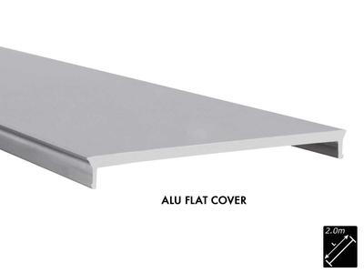 ALU COVER L-LINE silber 2m