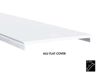 ALU COVER L-LINE weiss 2m