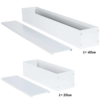 ALU L-LINE HOUSING STANDARD weiss 40cm